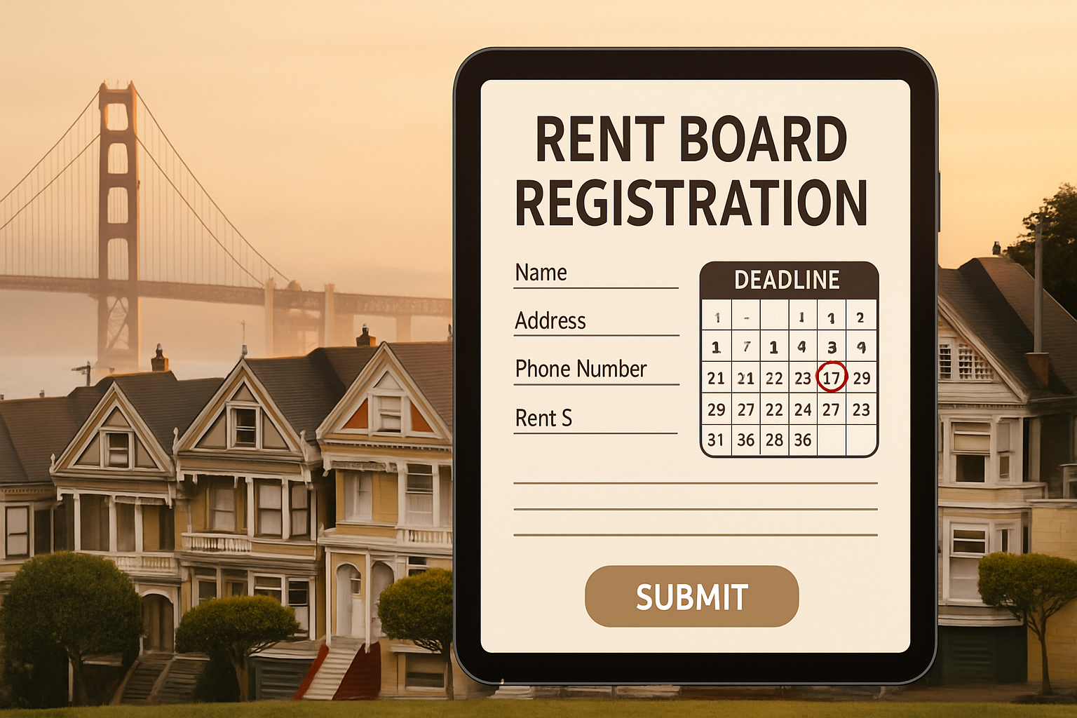 San Francisco Rent Board: Registration, Fees, and Deadlines for 2026