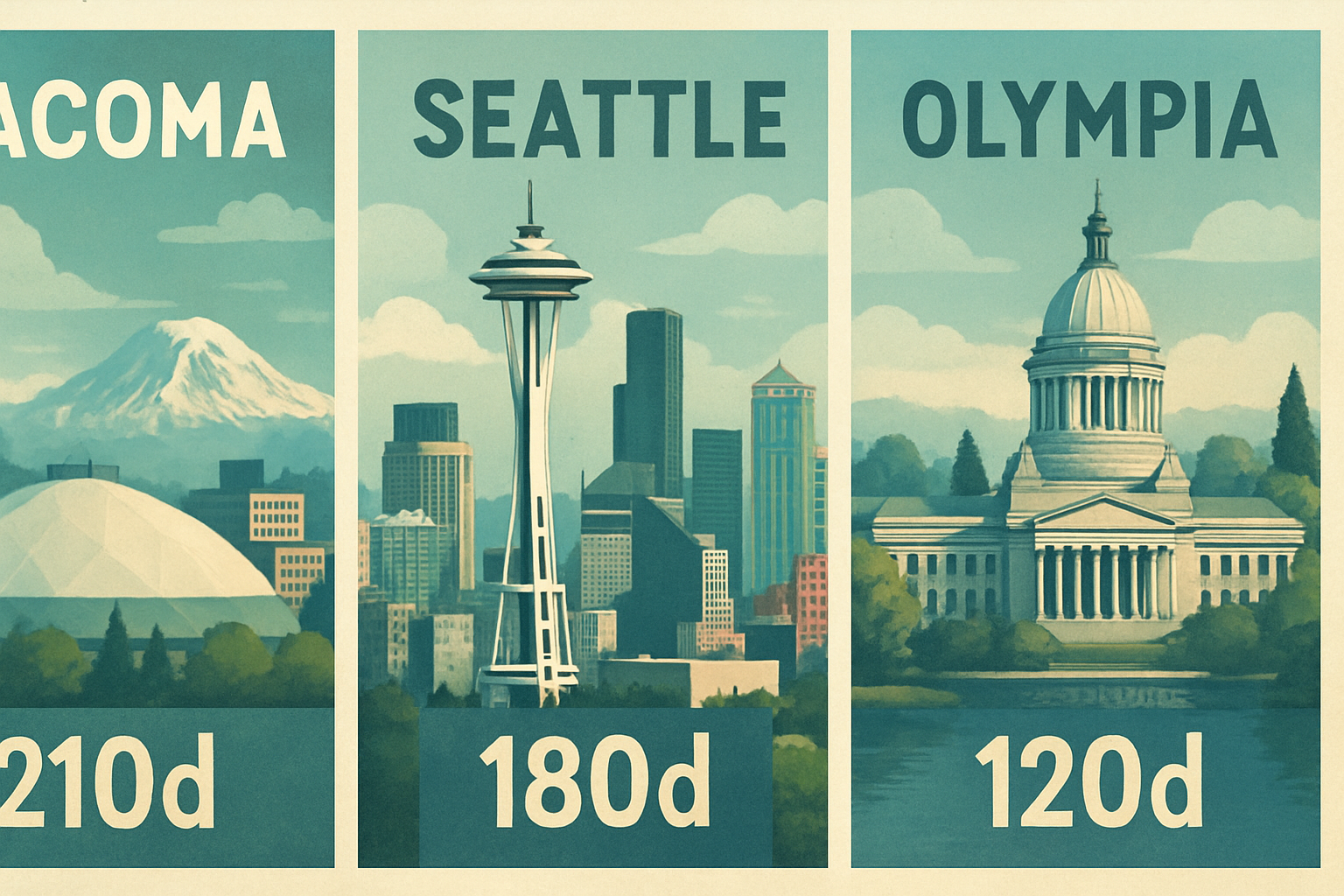 Tacoma vs Seattle vs Olympia Rent Rules