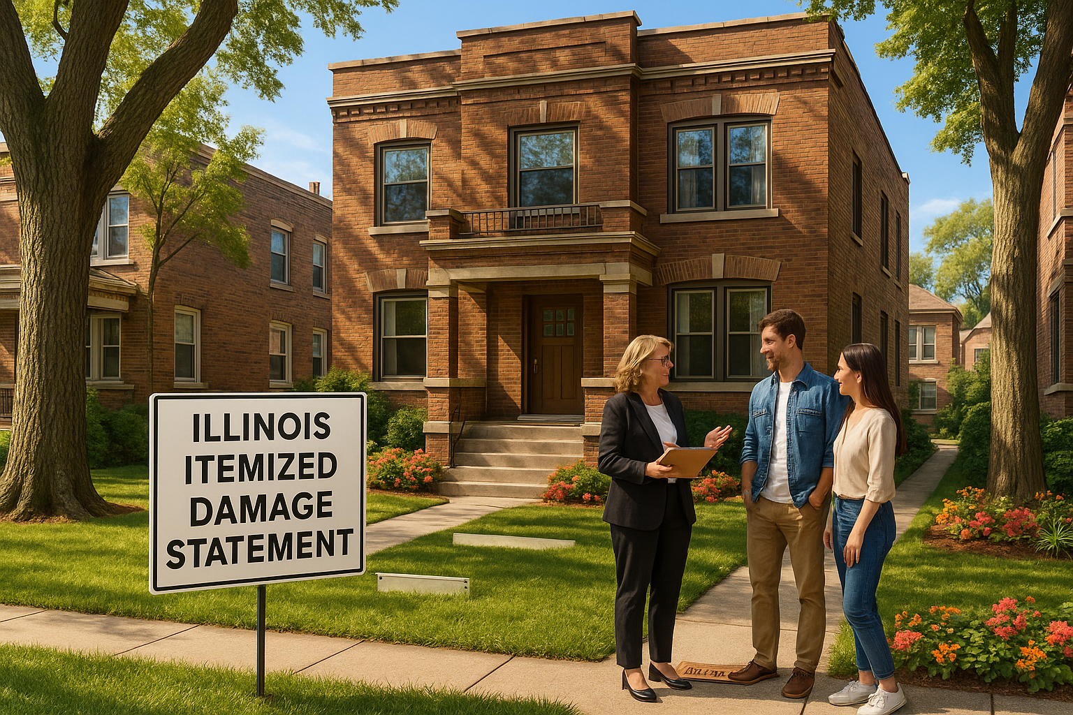Illinois Itemized Damage Statement & 30-Day Return Deadline — Landlord Compliance Guide (2026) - landlord compliance guide