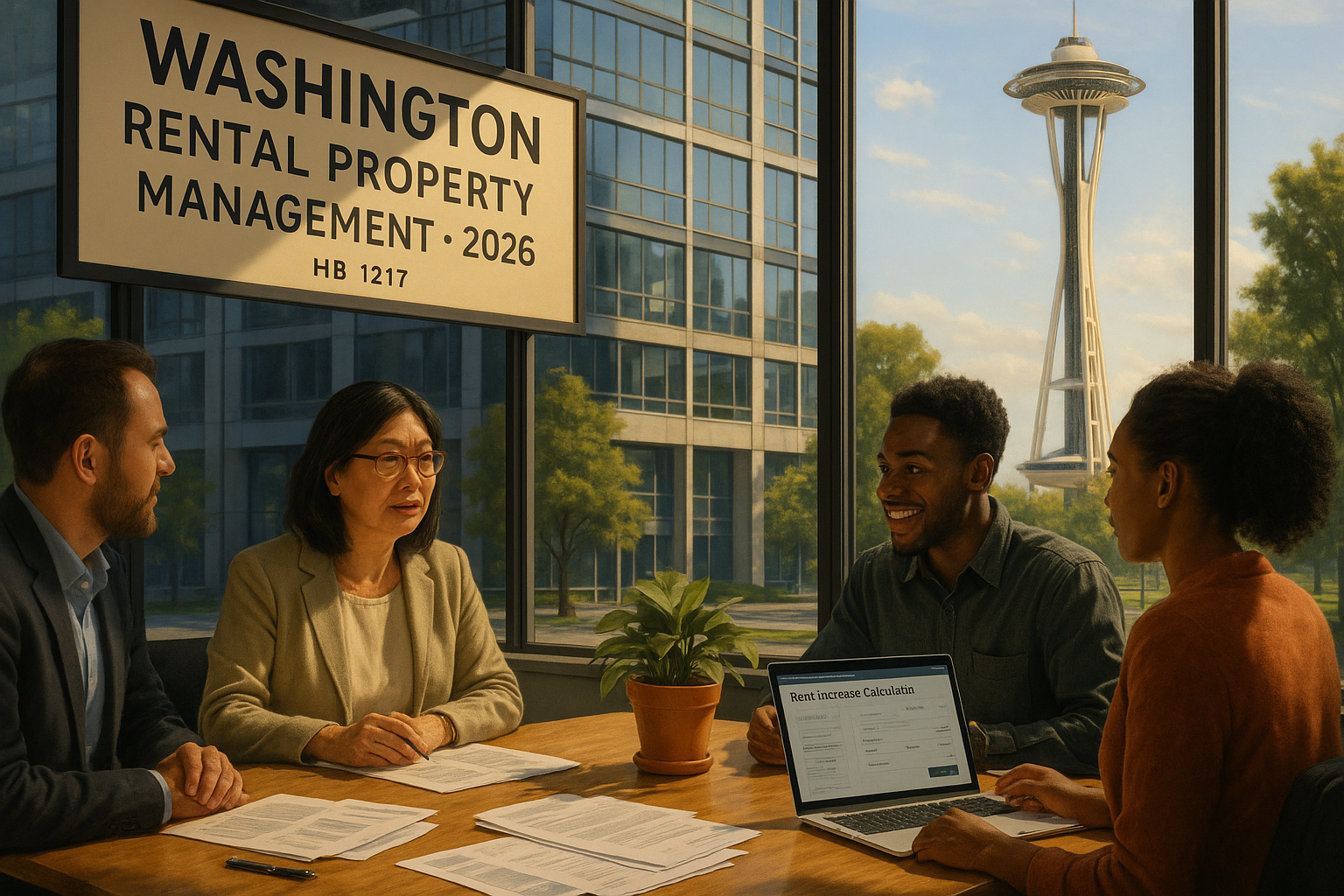 Washington Annual Rent Increase Ceiling Calculator — HB 1217 Compliance Guide (2026)