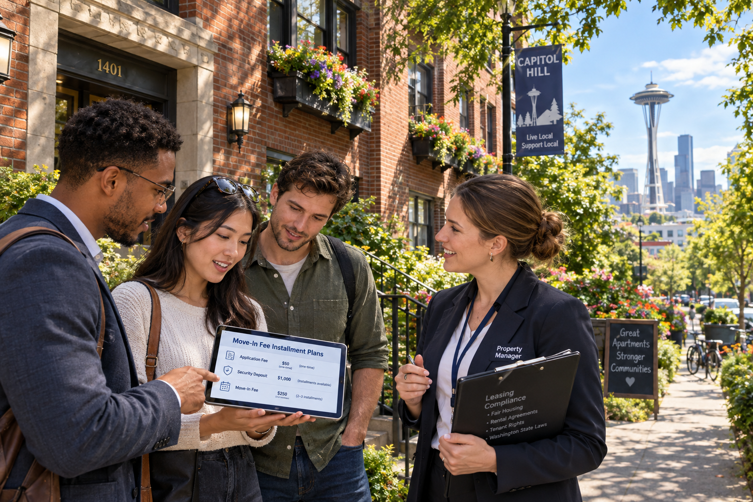 Washington Move-In Fee Installment Plans — SB 5961 Compliance Requirements (2026)